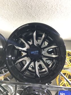 8x165 moto metal wheel/tire package 📦 chevy and dodge 8 lug