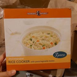 Nordicware microwave rice cooker