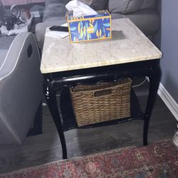 marble table