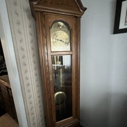 Vintage Seth Thomas Grandfather Clock **NOT FREE** See Description 