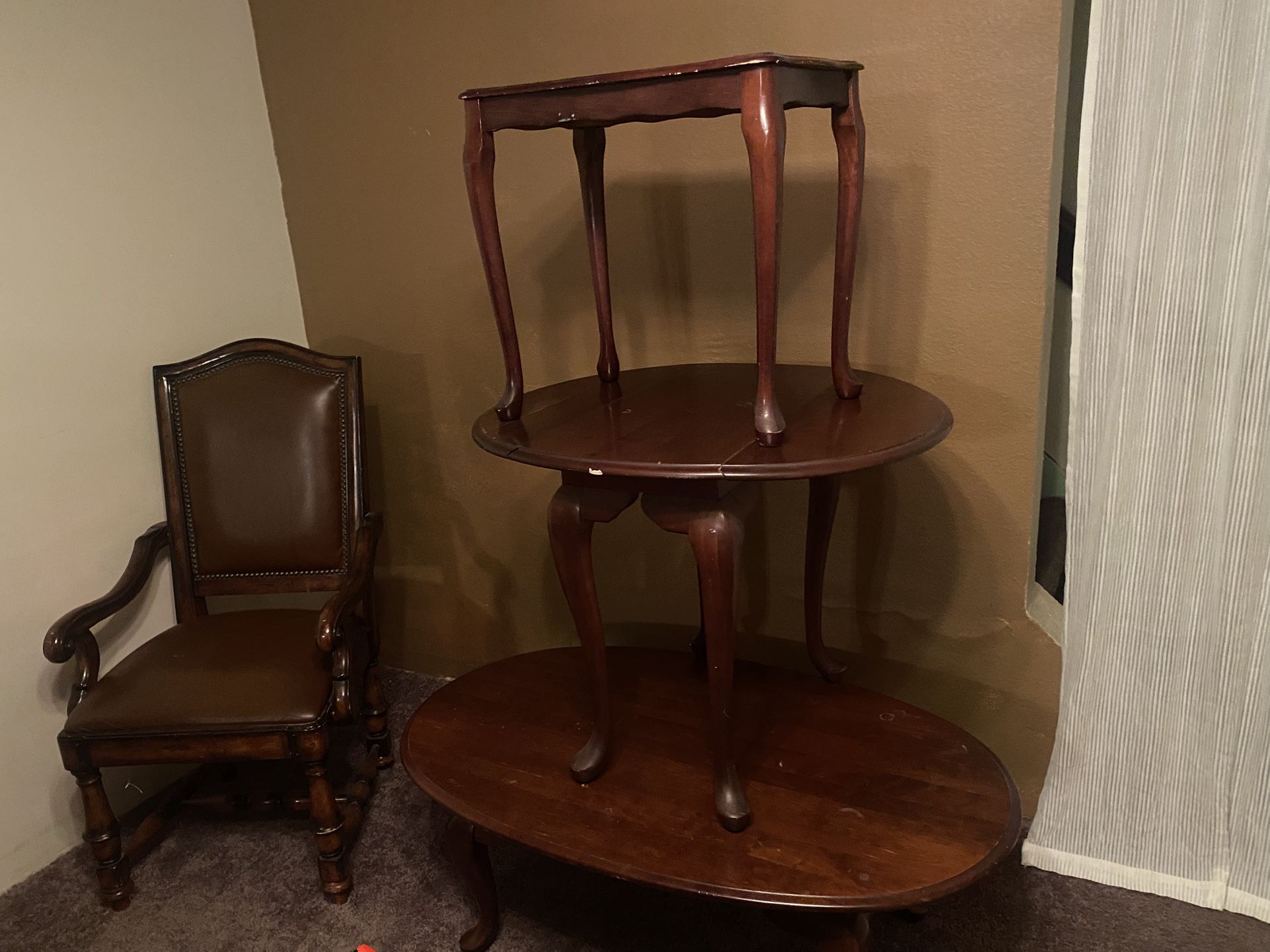Wood Tables /chair