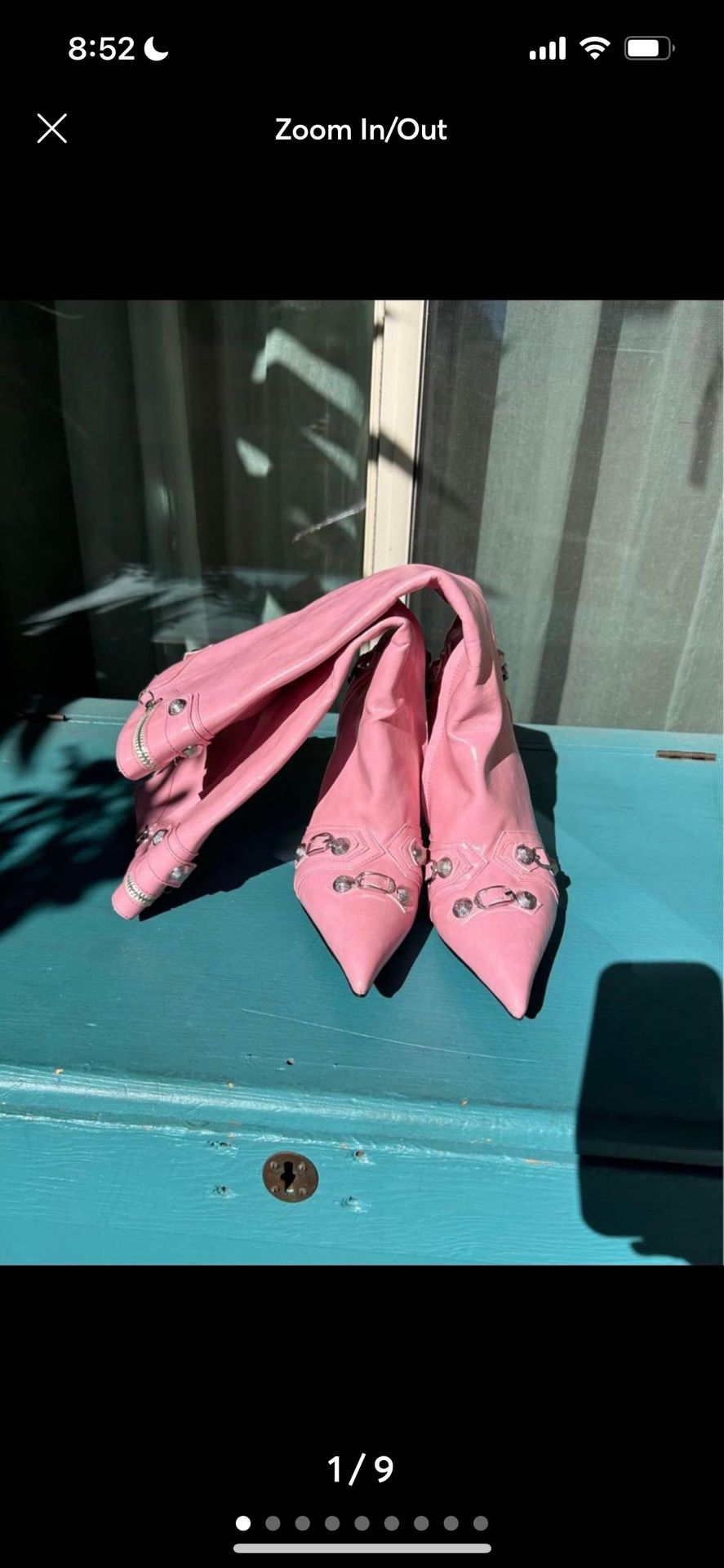 Women’s Pink High Heel Boots
