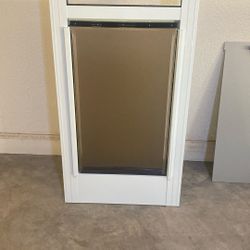 Dog Door New And Large , White