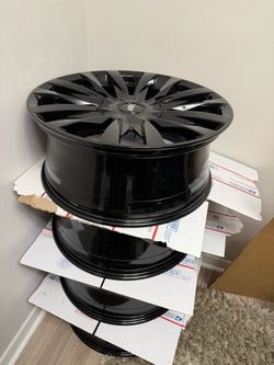 Cadillac chevrolet gmc gm tahoe suburban rims 22 inch original