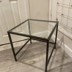 Glass Side Table