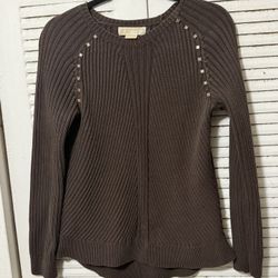Michael Kors Ribbed Knit Sweater 
