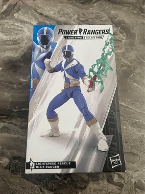 Power Rangers Lightning Collection Lightspeed Rescue Blue Ranger 6" Figure