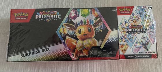 Pokemon- Prismatic Evolutions Booster Bundle + Surprise box Bundle (Sam’s Club)