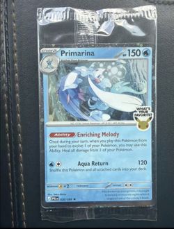 Pokemon Primarina 020 Pitch Black Boxlunch Cosmos Promo Barnes & Noble Hot Topic