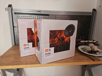2x JBL GX Series 12" Single-Voice-Coil 4-Ohm Subwoofer