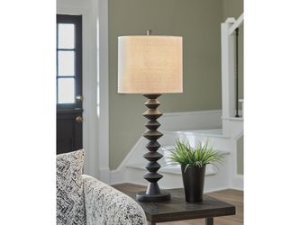 Luanndon Black Buffet Lamp
