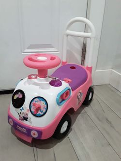 minnie mouse push car