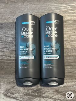 Dove Men + Care Blue Eucalyptus + Birch Relaxing Body & Face Wash $6 Each