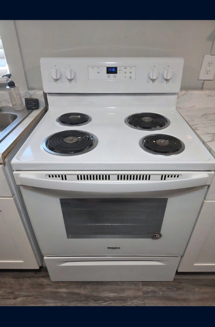 Whirlpool Stove Range Electric 