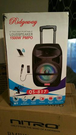 Bocina Karoke con Bluetooth