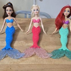 Little Mermaid & Sisters Dolls