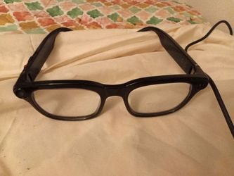 Smart Glasses with Camera and Cable