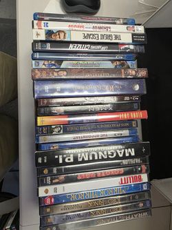 Lot of Of 24 Dvds .... A Dollar A Piece