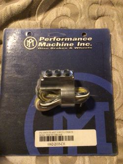 Performance Machine PM Switch Assembly Chrome