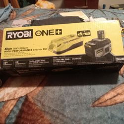 Ryobi Drill & 40v Battery With Charger