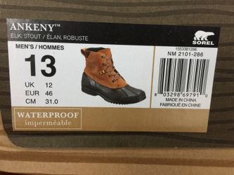 Sorel Men's sz 13 new in box