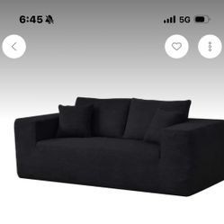 Hardly Used Memory Foam Couch 