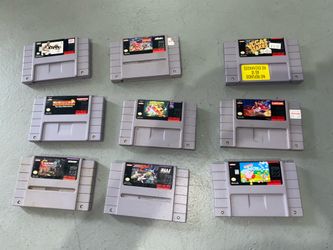 Snes Super Nintendo games