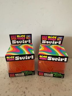 Nee Doh Nice Cube Swirl Stress Toy