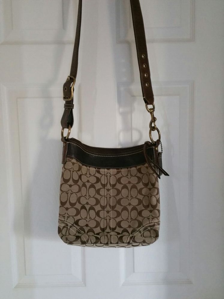 Coach cross body bag