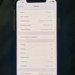 iPhone 11 Pro Max 