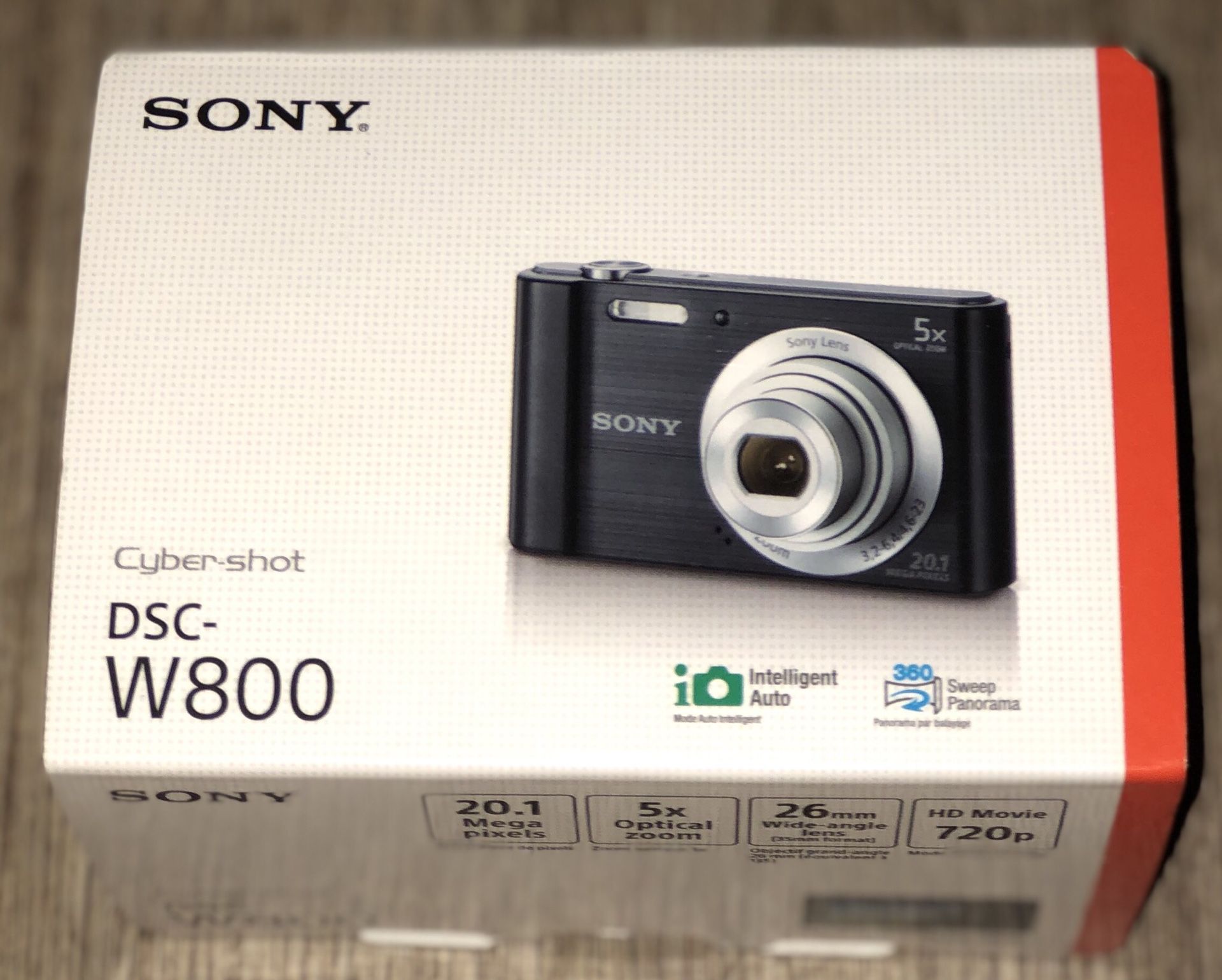 Sony Cyber-Shit DSC-W800 Digital Camera (Black)