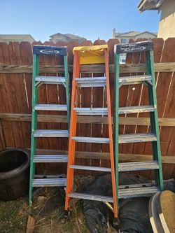 Ladder Size 6 ft Aluminum