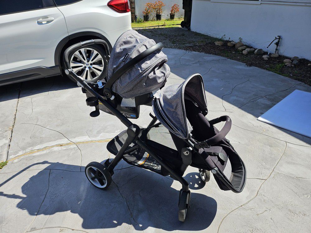 Evenflo Gold Xpand Car seat Stroller 2 Bases