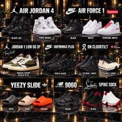 Shoe Plug - Jordan 4, Travis Scott, AF1, Yeezy, On Cloudtilt