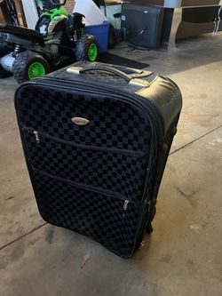 Large Black Suitcase