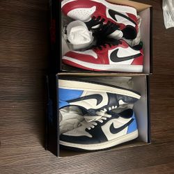Both Size 9 Men’s 
