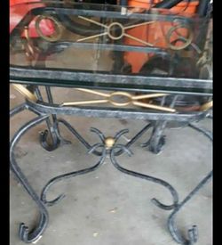 Glass table