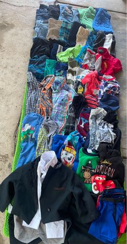 Ropa para niño talla size 2 3 4 5 6 7 8