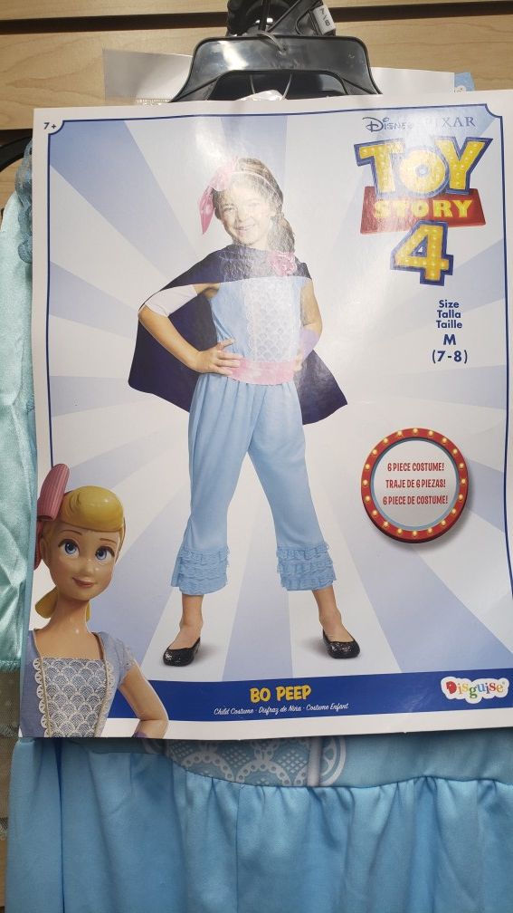 Disney Toy story 4 child costume Bo Peep size M(7-8)