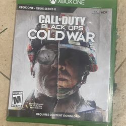Xboxone Call Is Duty Black Ops Cold War