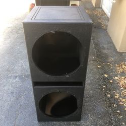 15 Inches Qbomb Subwoofer 🔊 Box 