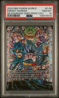 Dragon ball card game Energy Marker Sparking! ZERO E-04