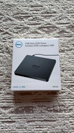 Dell USB Slim DVD +/- RW Drive - DW316