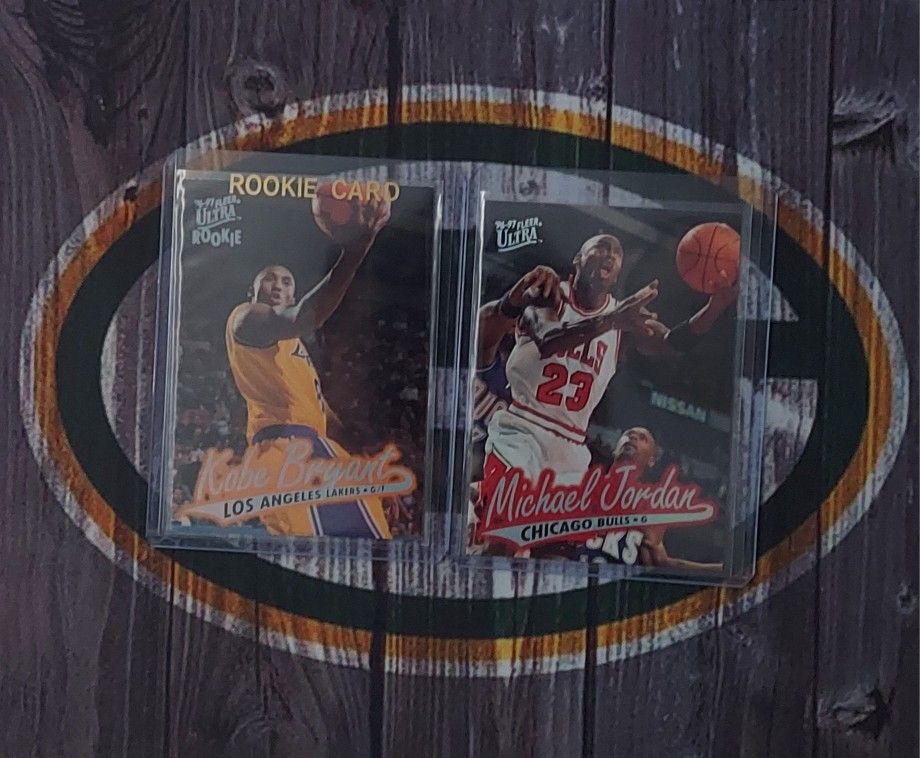 NBA 🏀 Michael Jordan + Kobe Bryant - 1996 Ultra #16 And #52 (Rookie)
