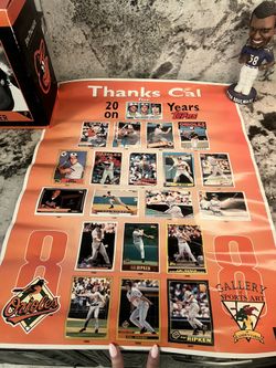 Vintage Cal  Ripken Poster