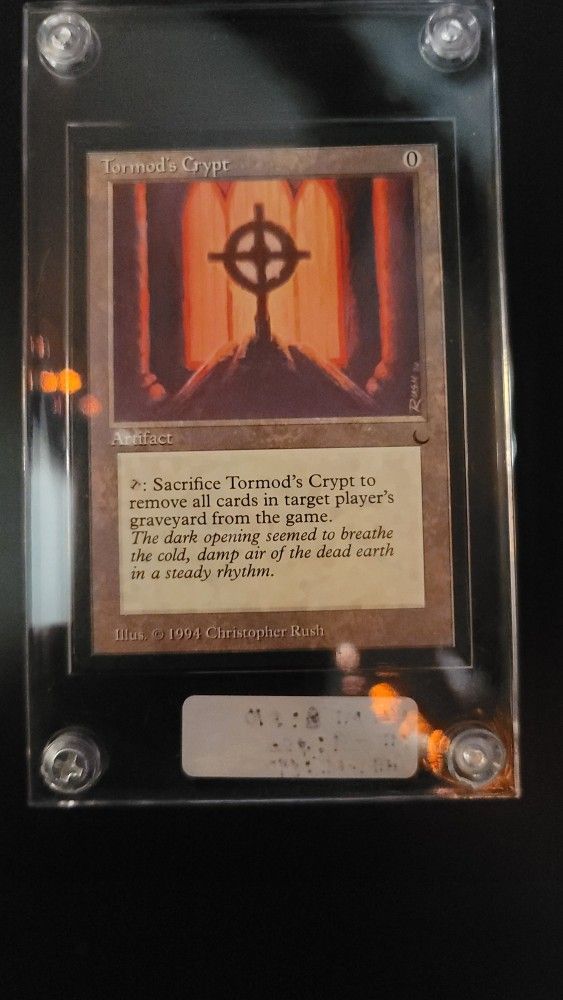 MTG revised Edition 1994 Tormod's Crypt