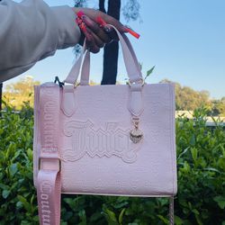 Juicy Couture Purse Light Pink Tote 