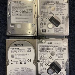 500GB External Hard Drives (Untested)