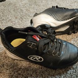 Rawlings Baseball Cleats Kids Size 12