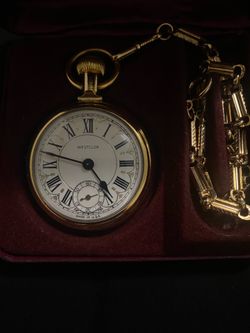 Westclox conductor pocket watch